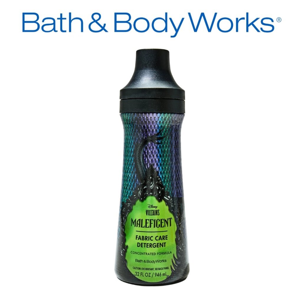 Bath and Body Works White Barn Maleficent Disney Villains Laundry Soap NWT 32oz